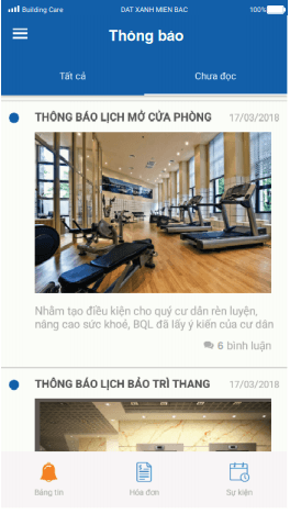 giao diện building care